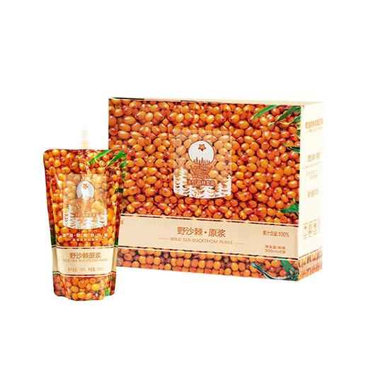 100%沙棘原浆300ml*6袋礼盒   FX-93（效期26-9）远味 商品图0