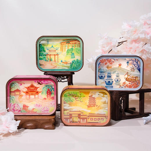 杭州西湖景区西湖流光小夜灯创意文创礼物 商品图1