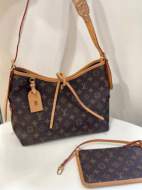 LV carryall 老花 小号 斜挎包