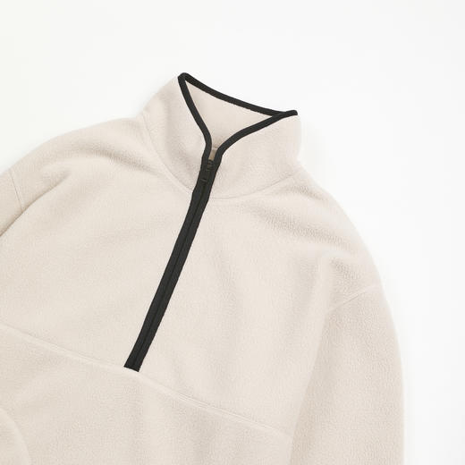 ROMI STUDIO“日式复古”云感半拉链摇粒绒宽松卫衣外套RWCAS87435 商品图2