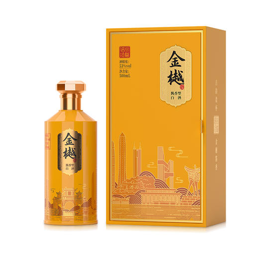 深粮金樾 酱香型白酒500ml 商品图0