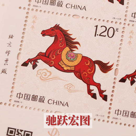 马年生肖邮票 大版票/小版票套装 商品图2