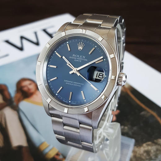 【95新】ROLEX 劳力士15210天文台认证自动机械机芯日期显示35MM（男款）日志型蚝式钢  120126NJS12 商品图2