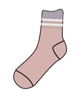 佐丹奴女装中筒筒袜（一扎两双）05456015 商品图1