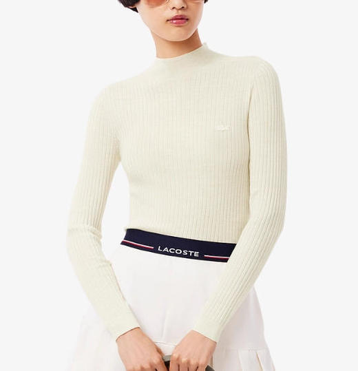 LACOSTE法国鳄鱼女毛衫AF4189-9870V 商品图0