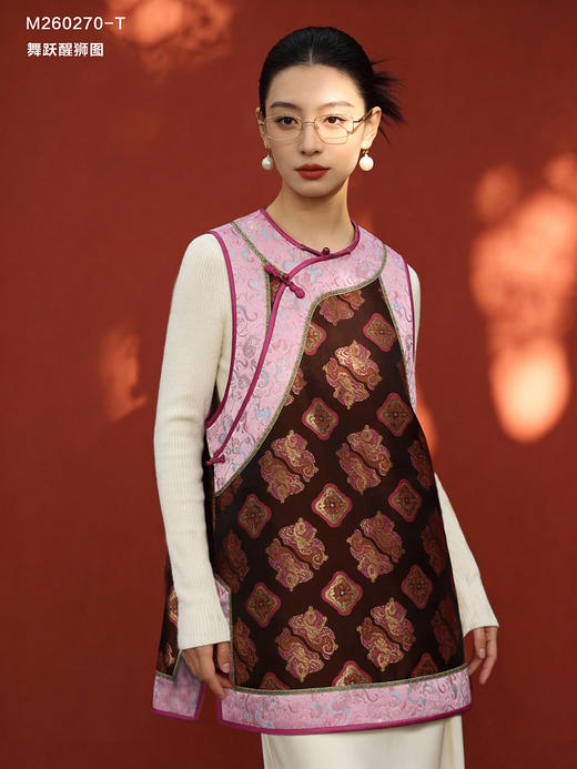 M260270-T长款马甲 商品图1