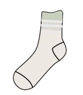 佐丹奴女装中筒筒袜（一扎两双）05456015 商品图0