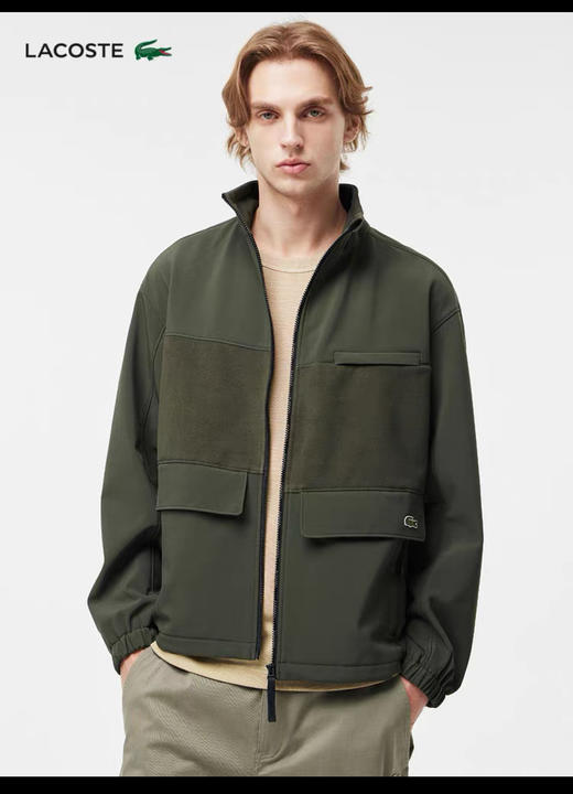 L.A.C 法渔经典秋冬款工装拼接大口袋防风运动夹克 WT962 商品图3