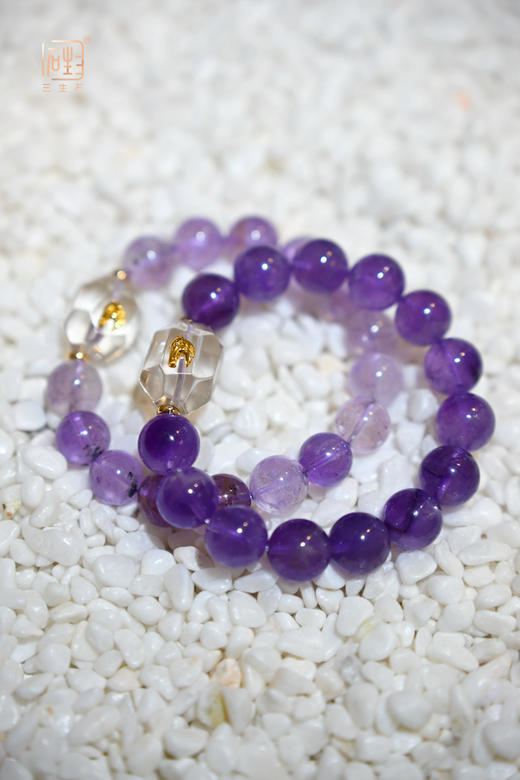 三生石·马语者 紫气东来 紫水晶手链 商品图3