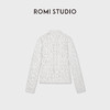 ROMI STUDIO“简约老钱”高智感麻花纹理polo领针织长袖 RWDSSU2248 商品缩略图2