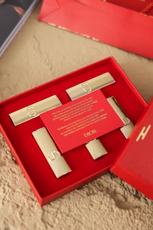 【春节不打烊】迪奥口红五件套马年限定中样礼盒  下单赠圣罗兰气垫5g随机一份 商品图1