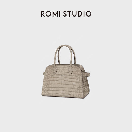 ROMI STUDIO 首饰袋 进口鳄鱼皮哑光皮纹托特手提包 RWCLP37065 商品图0