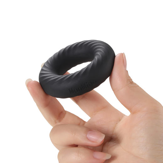 漫渺电动硅胶锁精环男用防射延时环阴茎持久夫妻共震动环跨境成人情趣用品 商品图6