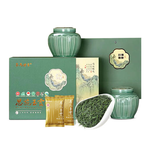 茶马世家一级恩施玉露春华高端商务礼盒180g（3g*30*2) 商品图5