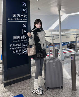 YP75-驴家经典款印花流苏围巾（DSX）