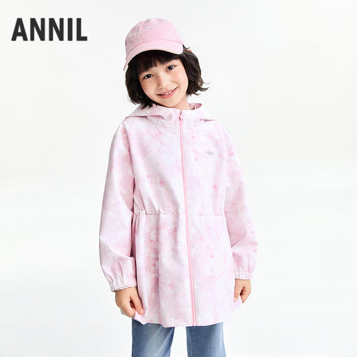 【实体店同款】女童梭织外套春季新款安奈儿童装AG615106 商品图0