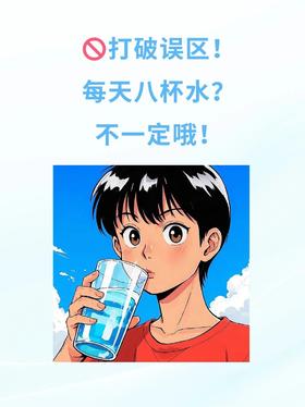 破除迷信 —— “每天8杯水”真的科学吗？