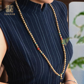 时尚新宠丨天然文莱沉香项链/手链 7.8mm*96颗 15克 SP9067