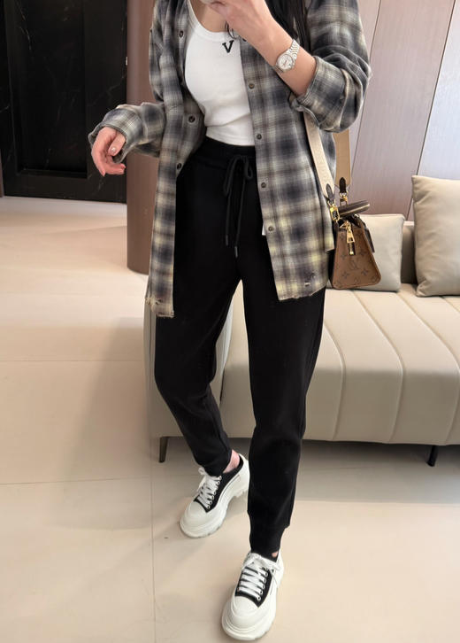 ahth七级情侣防风裤加绒裤运动裤 商品图7