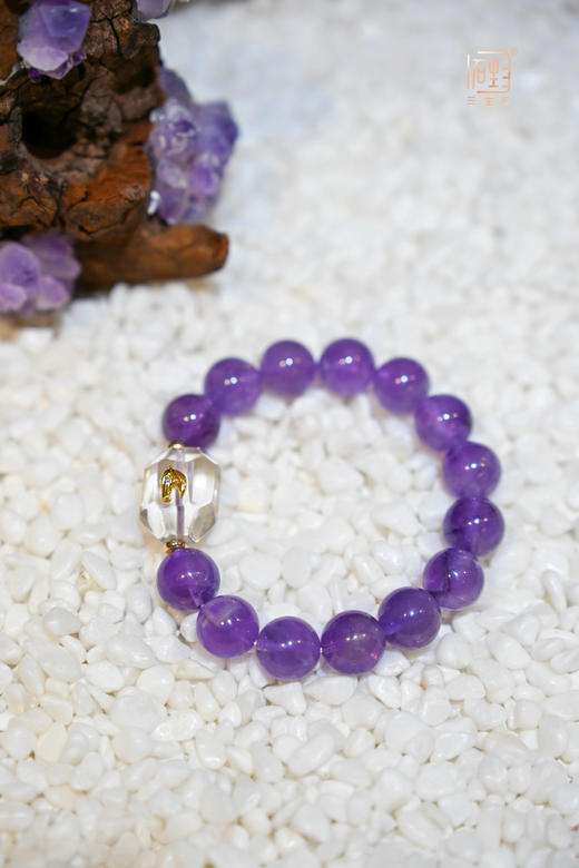 三生石·马语者 紫气东来 紫水晶手链 商品图4
