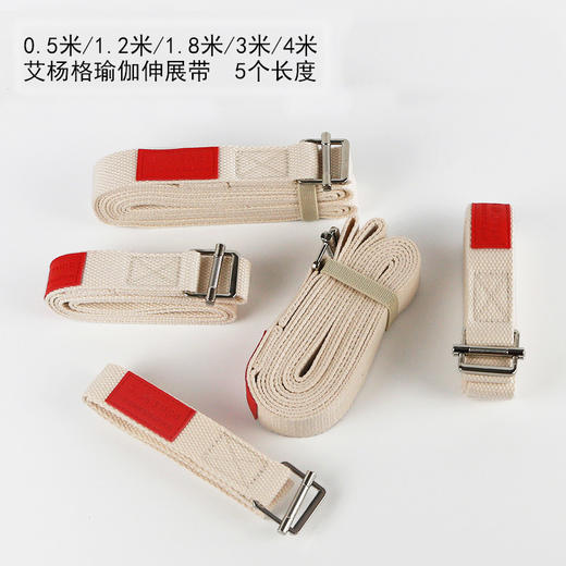 【昊达源选】瑜伽伸展带艾扬格专业辅助带艾扬格瑜伽学院2.5cm伸展带爆款 商品图0