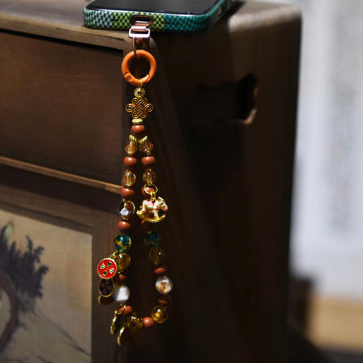 《五路金鞍财香》手机链系列(2026丙午年财禄通、福运通、百事通) 商品图0