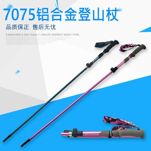 【轻量承重双在线❗️便携伸缩易收纳】轻便伸缩折叠登山杖户外徒步便携式儿童女款迷你碳素手杖爬山装备。jc 商品图0