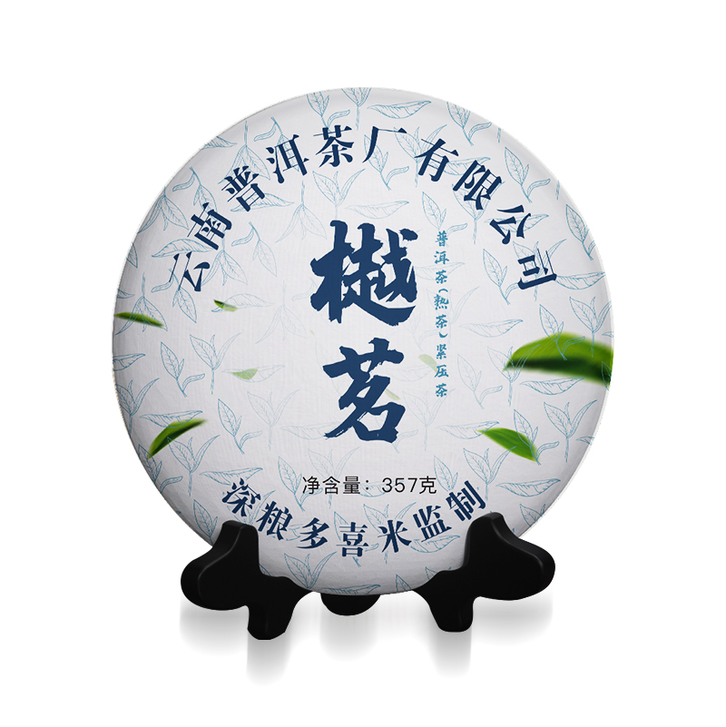 樾茗 普洱熟茶357g