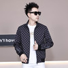 男士薄款外套潮流春秋款立领印花短款夹克  KLNA-J3101* 商品缩略图0