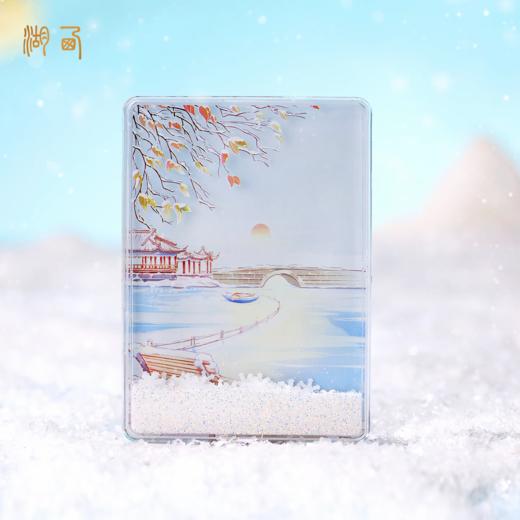 杭州西湖景区断桥残雪流沙冰箱贴礼物送礼 商品图1