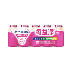 伊利100ml*5每益添百香果味活性乳酸菌饮品酸奶