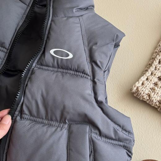 儿童小O经典色系棉马甲亲子潮流坎肩时尚外搭中大童立领100-170cm 商品图8