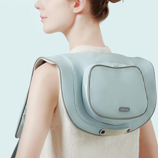 凯伦诗（CLORIS）颈椎按摩器颈部背部按摩披肩 肩颈敲打捶打按摩仪 送父母 生日礼物节日礼物 送老婆新年礼物 D910捶打按摩披肩 商品图1