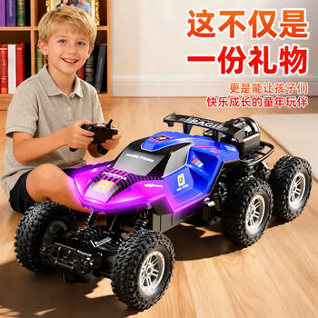 诺巴曼合金越野车六轮rc遥控车攀爬赛车跑车儿童玩具车男孩生日礼物 商品图2