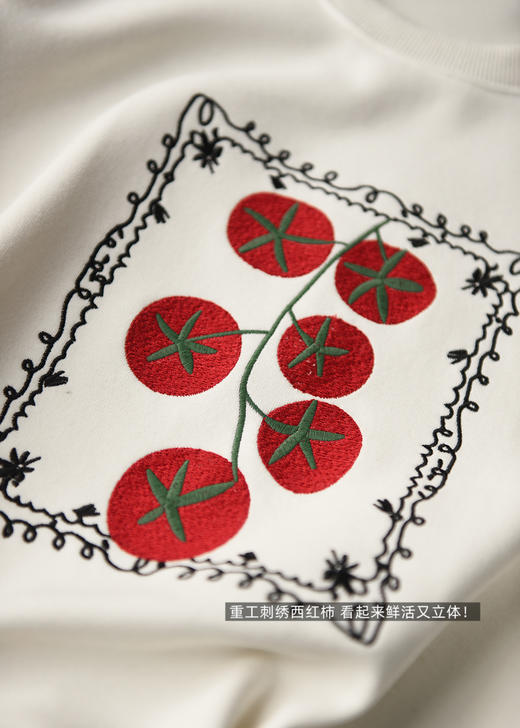 好事连连刺绣棉卫衣 商品图13