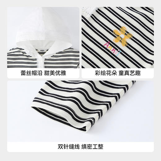 【实体店同款】女童长袖针织衫春季新款安奈儿童装AG611113 商品图4