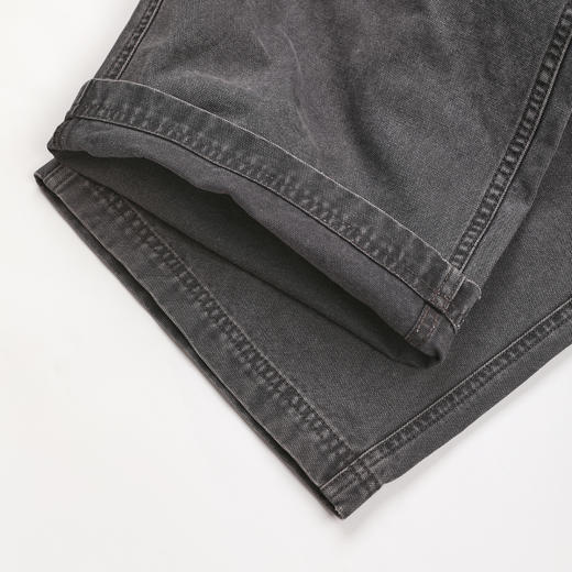 ROMI STUDIO“复古时髦”100%棉珠帆肌理大口袋牛仔裤RWCAX87438 商品图4