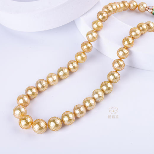 【金色年华】刻面金珠项链ZZ2504081 商品图3