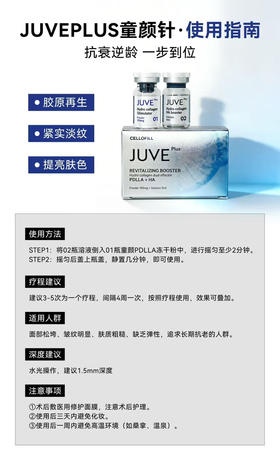 juveplus童颜针赛洛菲童颜一盒一组5ml防伪可查 细纹 干纹紧致提升抗衰