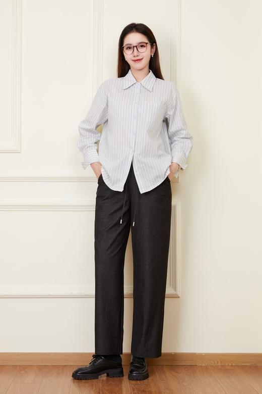 Kai & Kiera 垂感宽松休闲百搭直筒裤 22100 商品图3