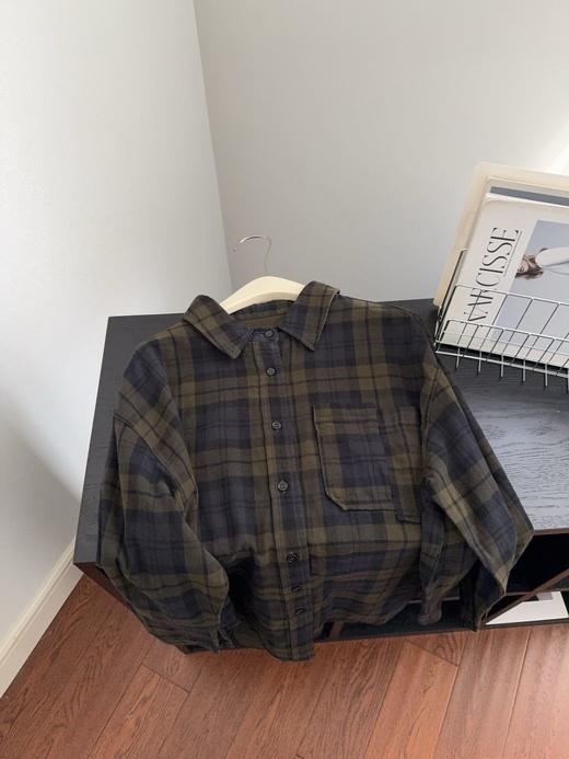遮肉版型又好的复古格子衬衫！ 商品图8