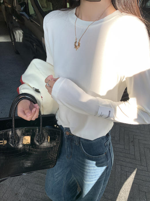 <曾小咸推荐>现货秒杀 ！微信超特价！撞色毛衣开衫 日常189.99 立减100 秒杀89.99！！ 商品图8