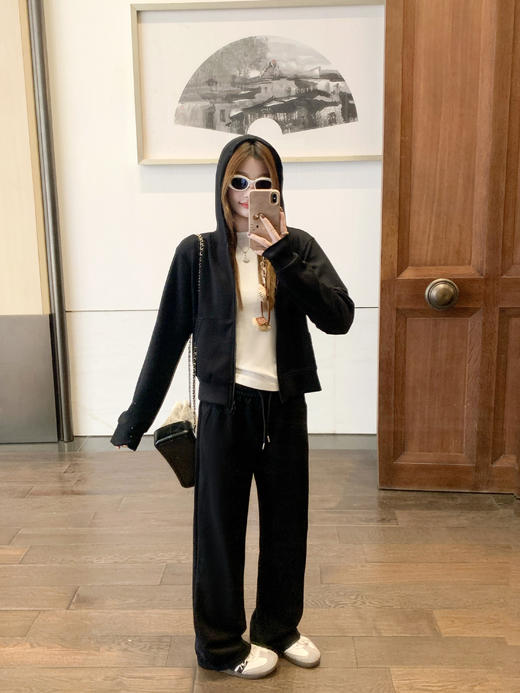 <曾小咸推荐>现货秒杀 ！微信超特价！韩系休闲卫衣套装 日常219.99 立减90 秒杀129.99！！ 商品图11