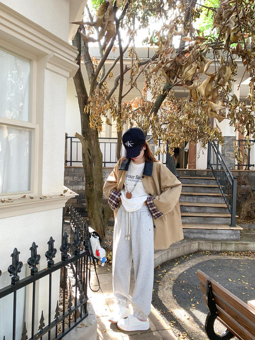 <曾小咸推荐>现货秒杀 ！微信超特价！3色束脚休闲裤 日常169.99 立减90 秒杀79.99！！美拉德风风衣外套  秒杀149.99！！ 商品图6