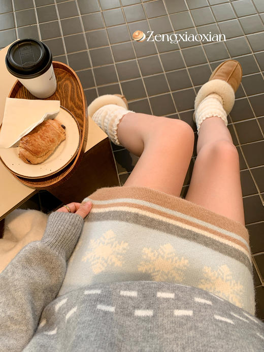 <曾小咸推荐>现货秒杀 ！微信超特价！费尔岛针织衫 日常189.99 立减110 秒杀79.99！！半裙 日常129.99 立减70 秒杀59.99！！ 商品图10