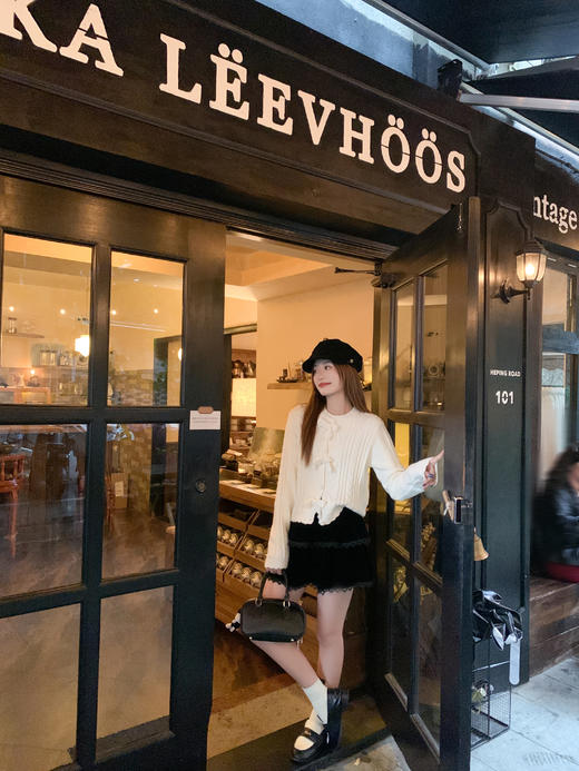 <曾小咸推荐>现货秒杀 ！微信超特价！立体蝴蝶结短款毛衣 日常209.99 立减120 秒杀89.99！！ 商品图7