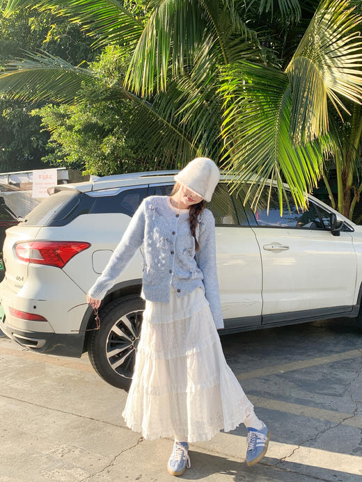 <曾小咸推荐>现货秒杀 ！微信超特价！韩系蝴蝶结开衫 日常209.99 立减120 秒杀89.99！！ 商品图6