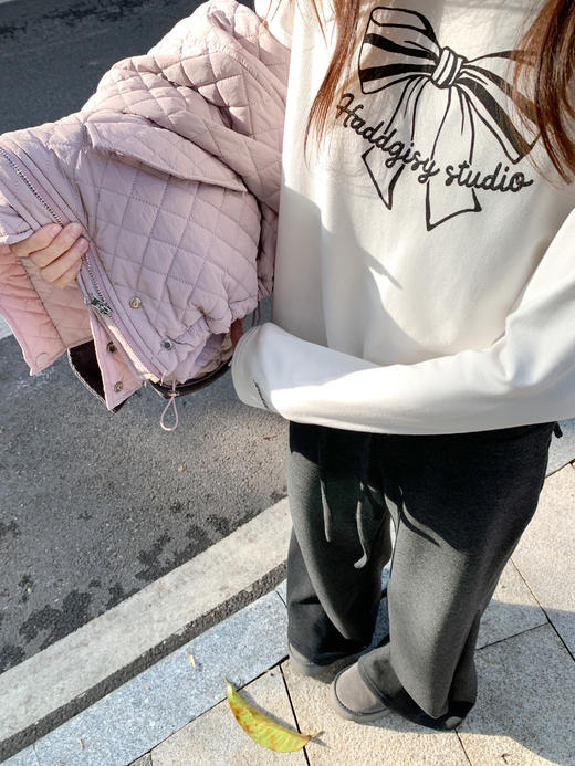 <曾小咸推荐>现货秒杀 ！微信超特价！撞色翻领菱格棉服 日常329.99 立减190 秒杀139.99！！ 商品图13