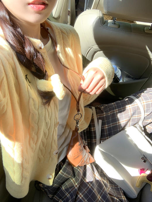 <曾小咸推荐>现货秒杀 ！微信超特价！麻花肌理开衫 日常169.99 立减80 秒杀89.99！！ 商品图5