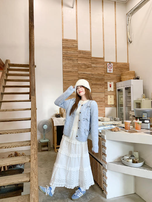 <曾小咸推荐>现货秒杀 ！微信超特价！韩系蝴蝶结开衫 日常209.99 立减120 秒杀89.99！！ 商品图9